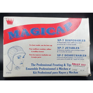 4 Disposable Magicaps XP-7 w/ extra neck protector and metal needle The Bobby Co